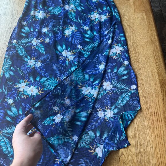 H&M Divided Tropical Floral Maxi Skirt US Size 6 - Picture 2 of 9